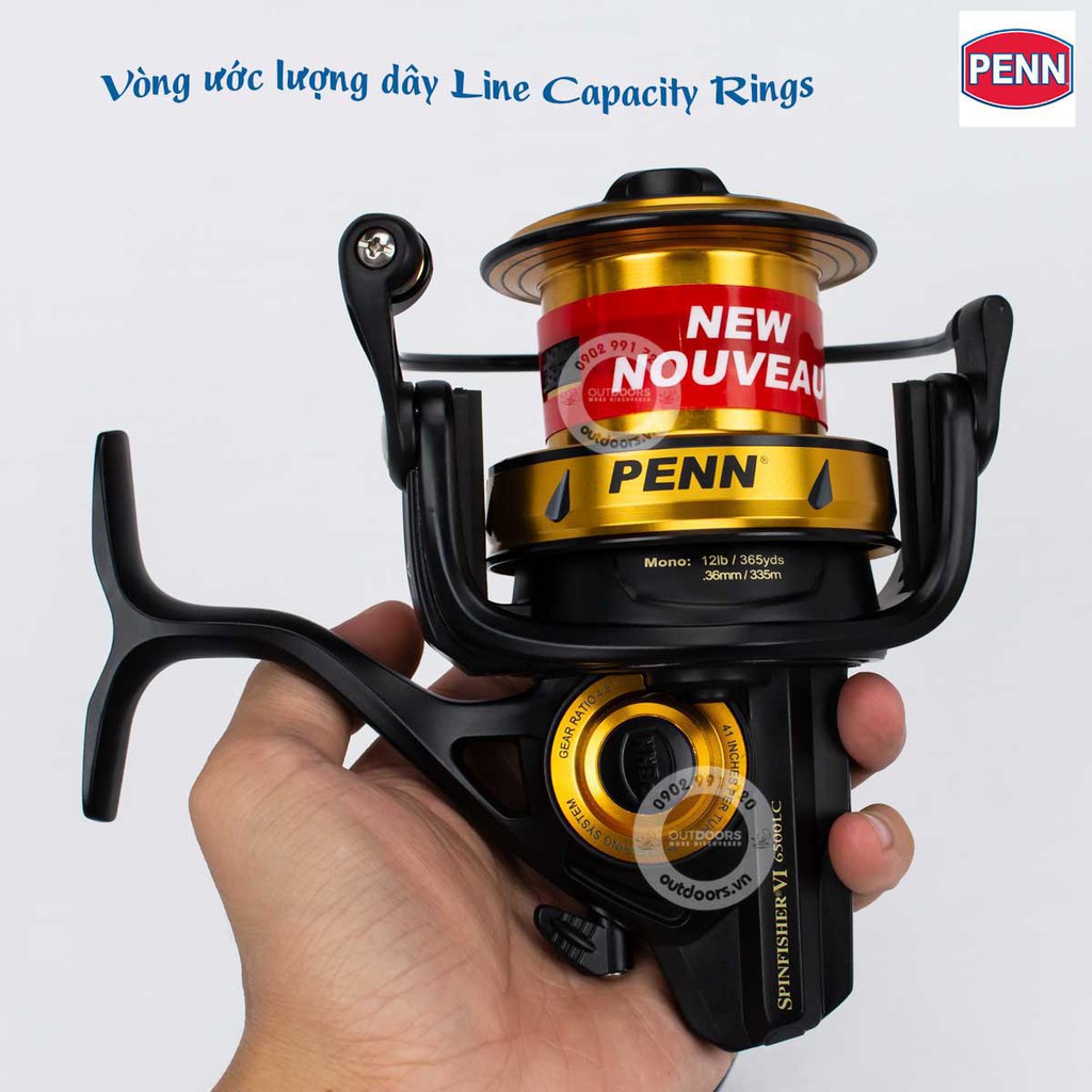 Máy câu cá Penn Spinfisher VI SSVI 5500/65007500LC