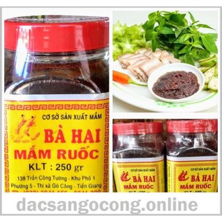 Mắm ruốc Bà Hai 250gam/1 hủ
