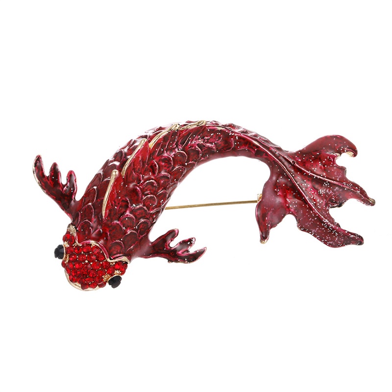 Ghim Cài Áo Hình Côn Trùng/Cá/Rắn/Cá/Rậu Dễ Thương Dành Cho Nam Và Nữ