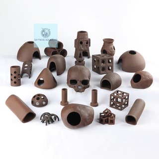 Hang trú ẩn, đồ chơi cá tép Ceramic Accessories (2)
