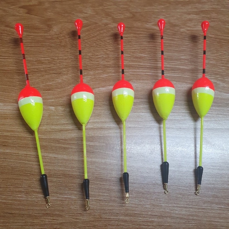 Phao câu cá, câu đơn chuyên câu rô, cá nhỏ tặng kèm chân cắm phao