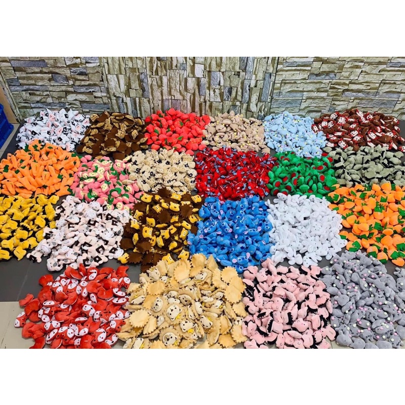 Mặt gấu bông mini 5-7cm