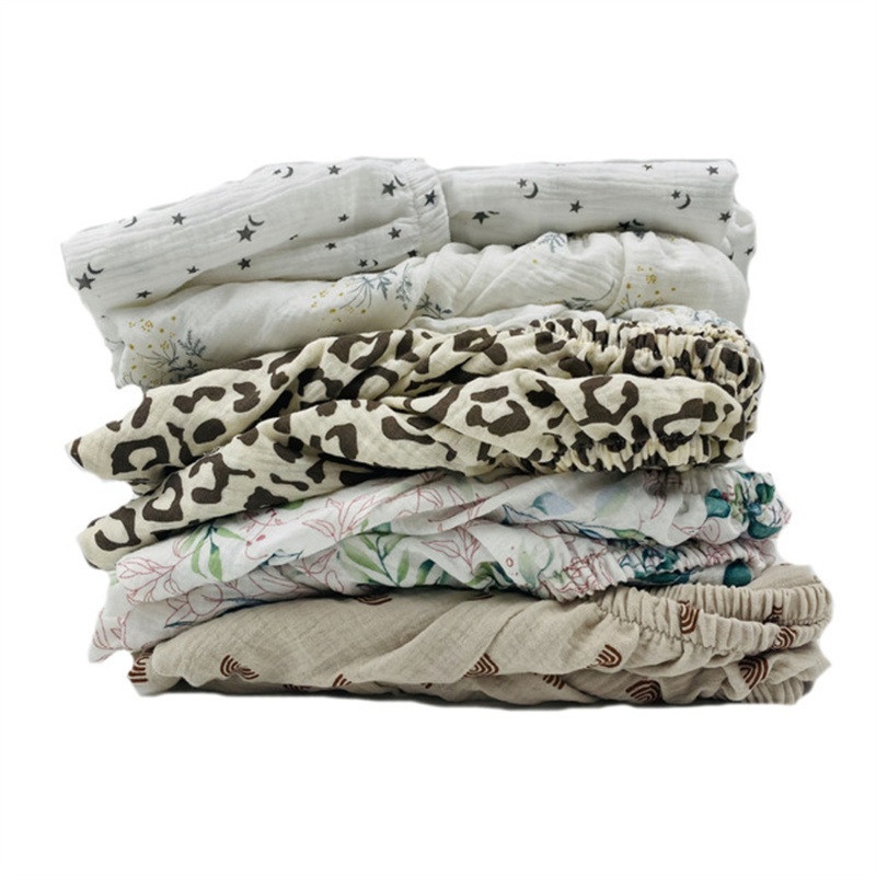 Ga Trải Giường Vải Cotton Mềm Co Giãn Dành Cho Bé