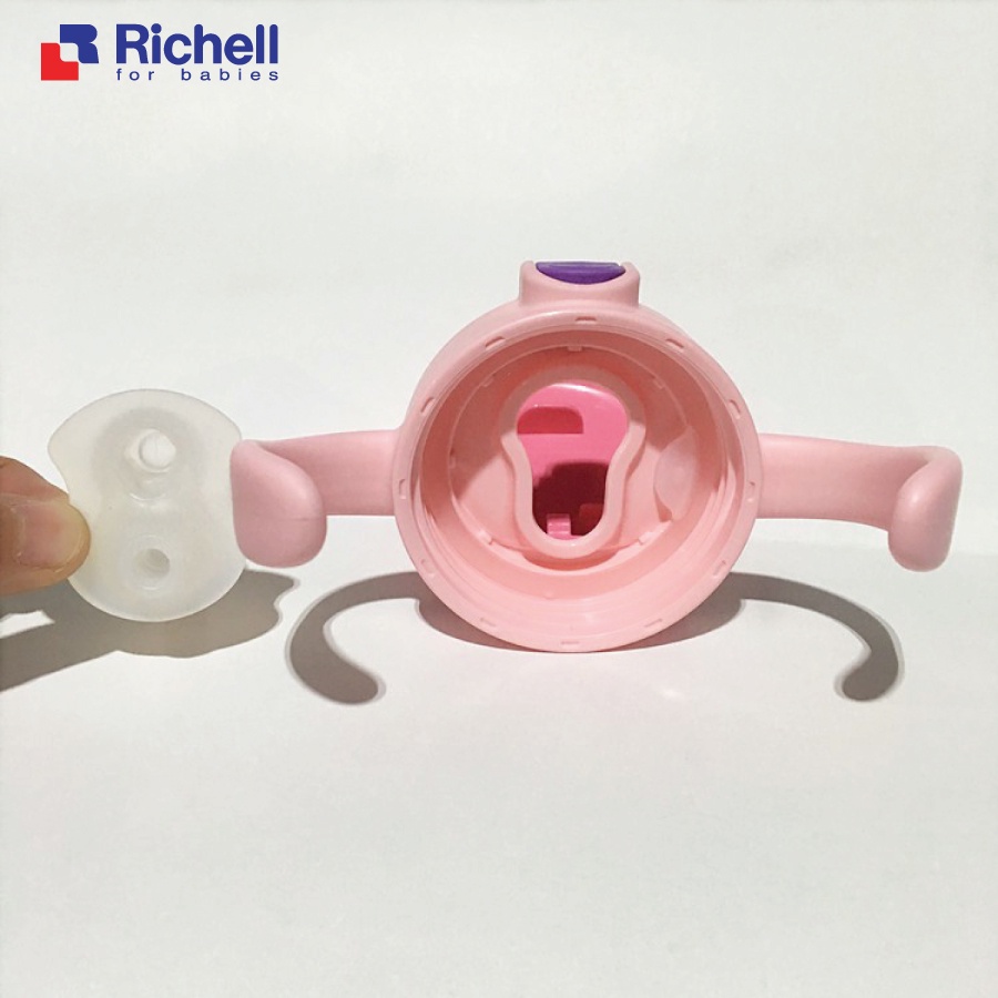 Bộ 2 ống hút thay thế cho bình ống hút T.L.I Richell chịu nhiệt -20⁰c đến 140⁰c