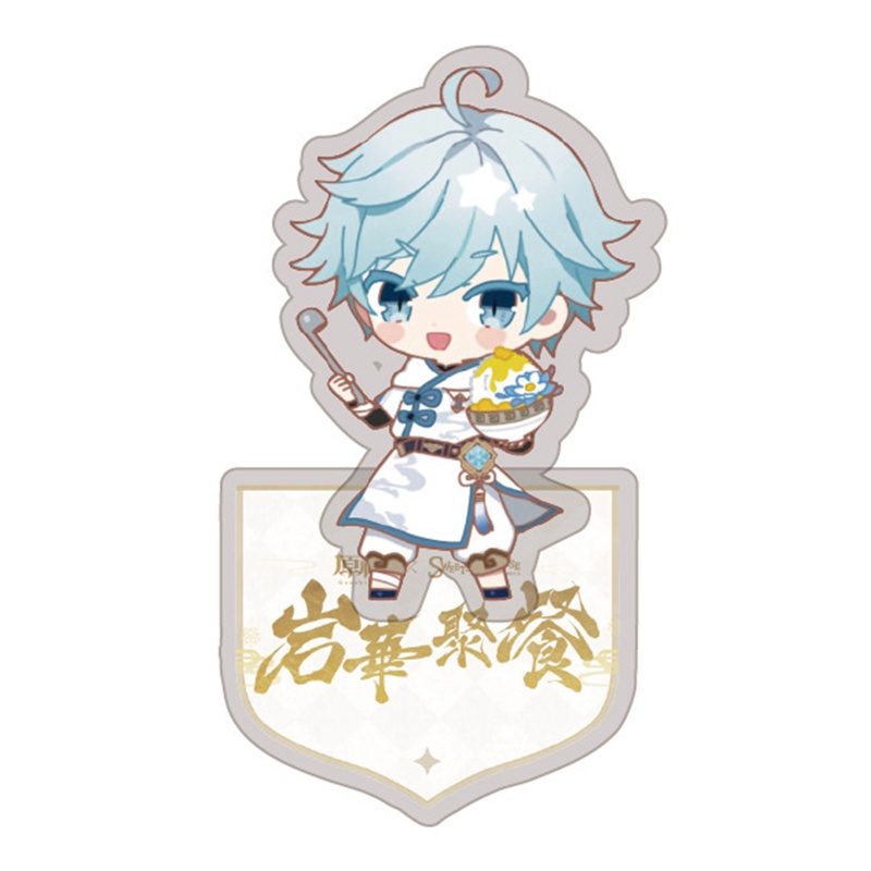 Mô hình acrylic nhân vật Noelle Diluc Barbara game Genshin Impact xinh xắn trang trí bàn