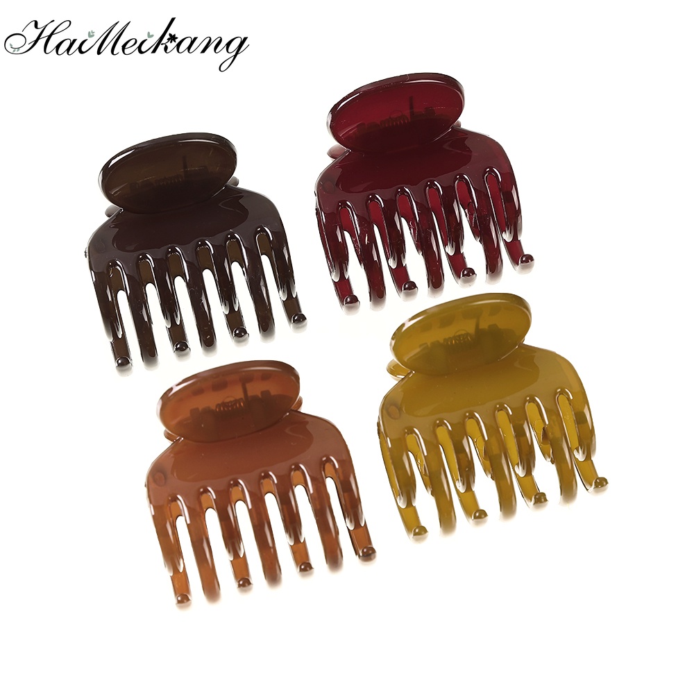 Haimeikang Kẹp tóc màu sắc ngọt ngào thiết kế tinh tế cho nữ
