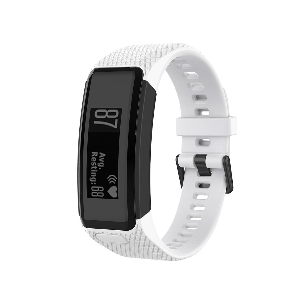 Dây Đeo Thay Thế Chất Liệu Silicon Màu Trơn Cho Garmin Vivosmart Hr