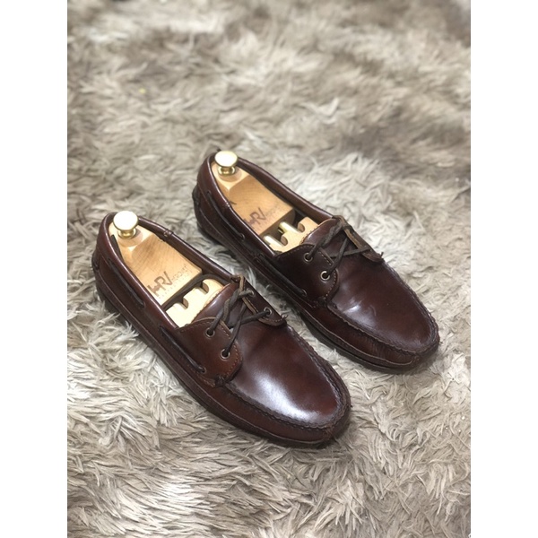 [Giày 2hand] [Size 41] [TonaShoe] Giày Boatshoe Phù Hợp Với Nhiều Phong Cách Năng Động Trẻ Trung