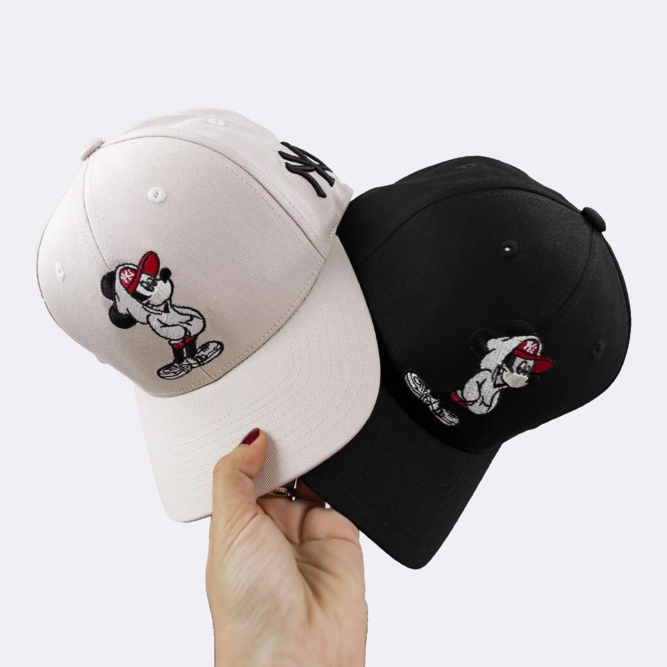 Nón kết, mũ lưỡi trai nam nữ chuột Mickey thời trang cá tính chuẩn phong cách (Ảnh thật)_ADD034