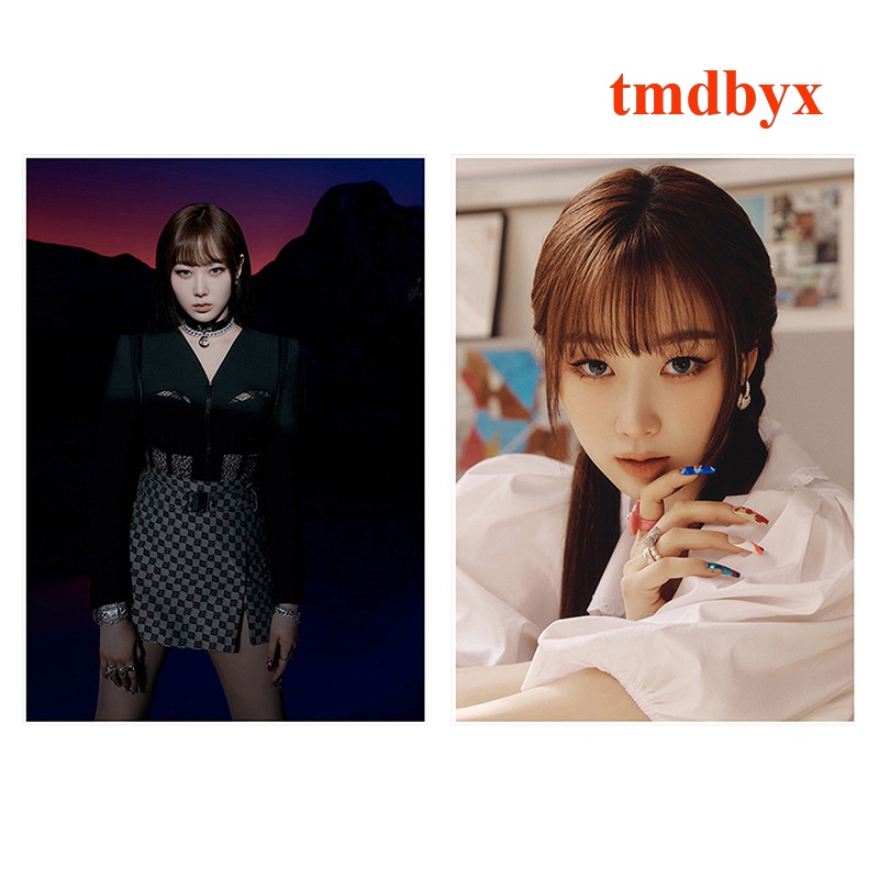 Set 2 Tấm Poster Dán Tường Trang Trí Hình Nhóm Nhạc Kpop Aespa