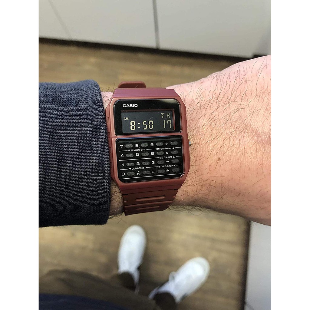 Đồng Hồ Nam Casio Vintage CA-53WF-4BDF Chính Hãng | Casio CA-53WF-4B Classic Dây Nhự