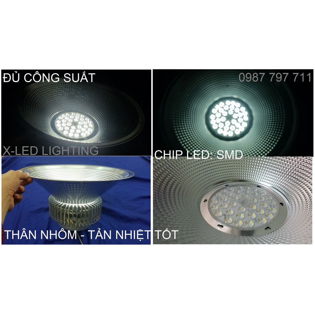 Đèn nhà xưởng công nghiệp 100W-150W- 200W - Hàng tốt