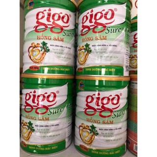 sữa gigo hồng sâm 900g