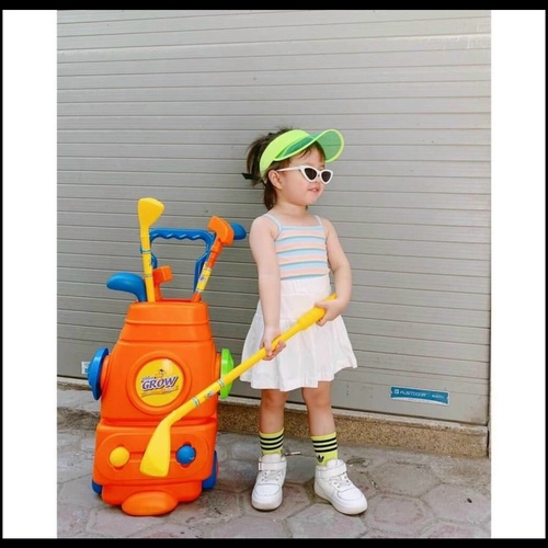 Bộ Gậy Golf Đồ Chơi Trẻ em Từ 2-4 tuổi - Chất Liệu Nhựa Cao Cấp