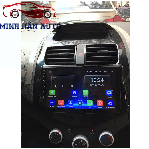 Bộ màn hình android  WIFI RAM 2G ROM 32G  cho xe CHEVROLET SPARK 2011-2015- màn hình dvd android ô tô spark