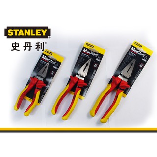 Kìm điện chuyên dụng stanley 84-000 6in/160mm; 84-001 7in/180mm; 84-002 8in/200mm, cao cấp cách điện 1000v