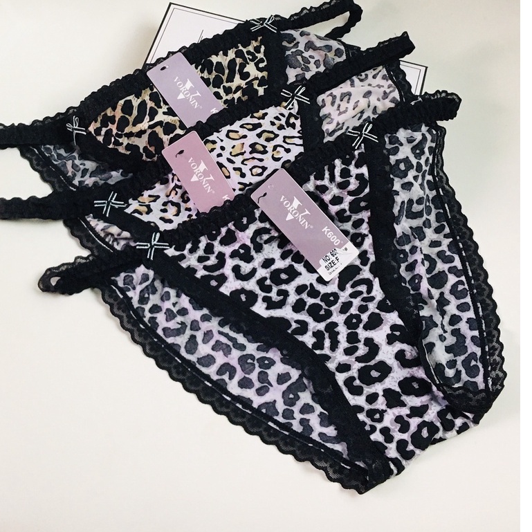 Quần lót dây hông hoạ tiết da báo sexy, gợi cảm THUN LẠNH mềm mại CAO CẤP | BigBuy360 - bigbuy360.vn