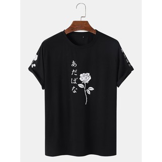 Áo phông Black Róse Trắng (chính hãng 100% Cotton USA)
