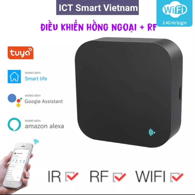 Bộ điều khiển hồng ngoại Tuya S06 PRO tương thích Google Home &amp; Alexa