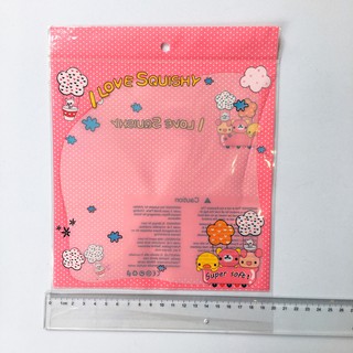 BAO BÌ SQUISHY XÉ DÁN MIỆNG