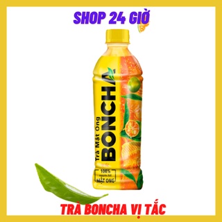 1 chai trà boncha vị tắc mật ong