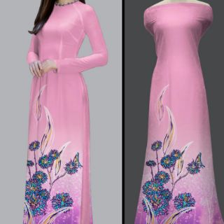Vải áo dài mẫu mới