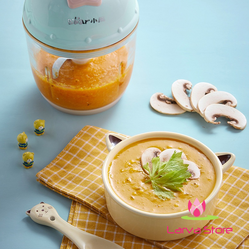 Máy Xay Ăn Dặm 0,6L Bear Xay Đa Năng GR-B06V1 - Bản Quốc Tế - BH 18 Tháng