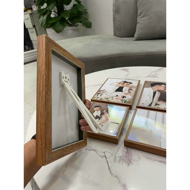 Khung ảnh để bàn 10x15, 13x18cm mặt mica Gem Decor