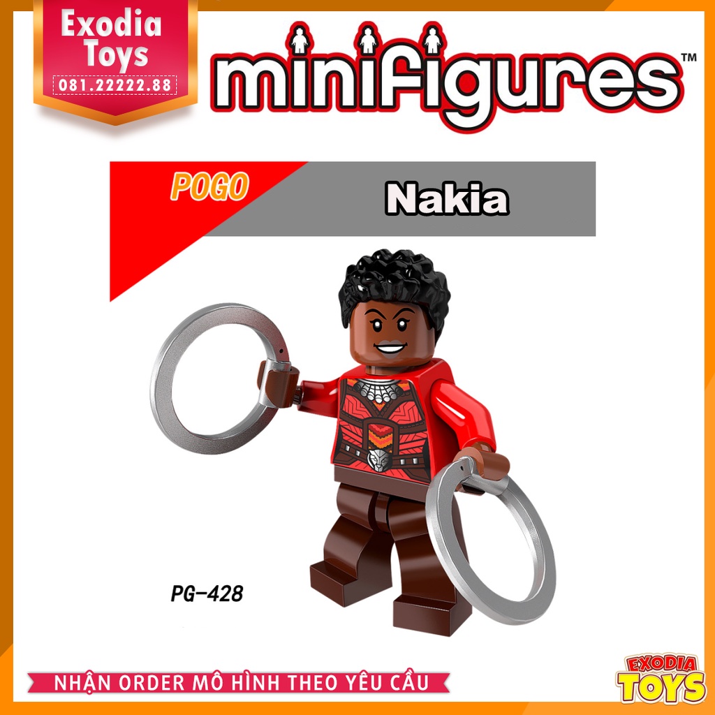 Xếp hình Minifigure Siêu anh hùng vũ trụ Marvel và DC Comics - Đồ chơi lắp ghép sáng tạo - POGO 8111