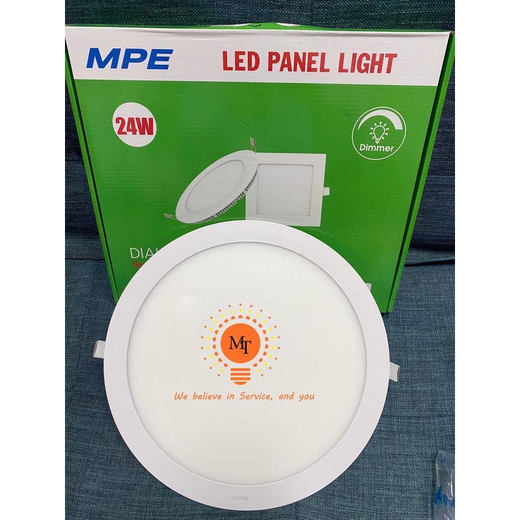 Đèn Âm Trần siêu mỏng MPE RPL 6w-9w-12w BH 02 năm - HƯ ĐỔI MỚI