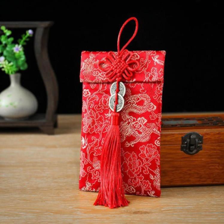 BAO LÌ XÌ TẾT 2023 VẢI GẤM CAO CẤP - LOẠI 1