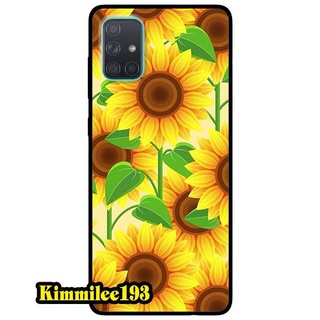 Ốp lưng dành cho samsung galaxy a51 - a71 - m51 - hoa vàng