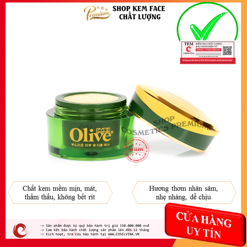 Kem nám OLIVE Hàn Quốc 20gr chính hãng