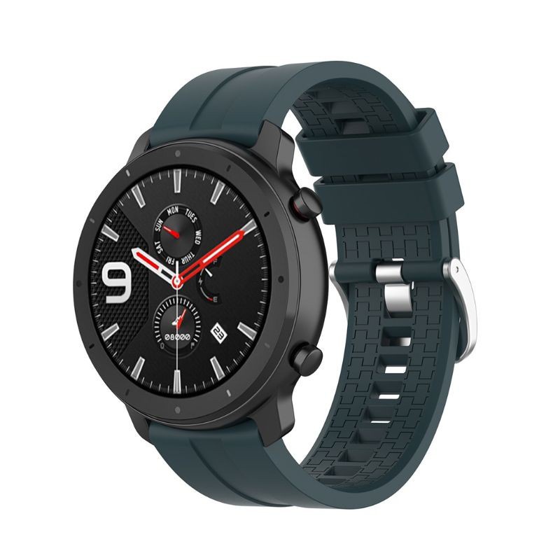 Dây Đeo Tay Thay Thế Bằng Silicon Mềm 22mm Cho Đồng Hồ Thông Minh Huami Amazfit Gtr 47mm Huawei Watch Gt Galaxy