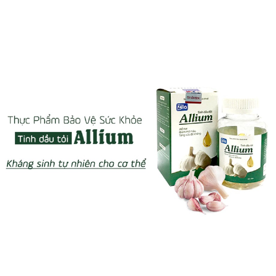 Bộ 4 hộp TINH DẦU TỎI ALLIUM (60v/1 hộp) tặng 3 hộp Trà Nhân Sâm Hàn Quốc Wongin T Ginseng Tea (10 hộp x 10 gói x 3gr)