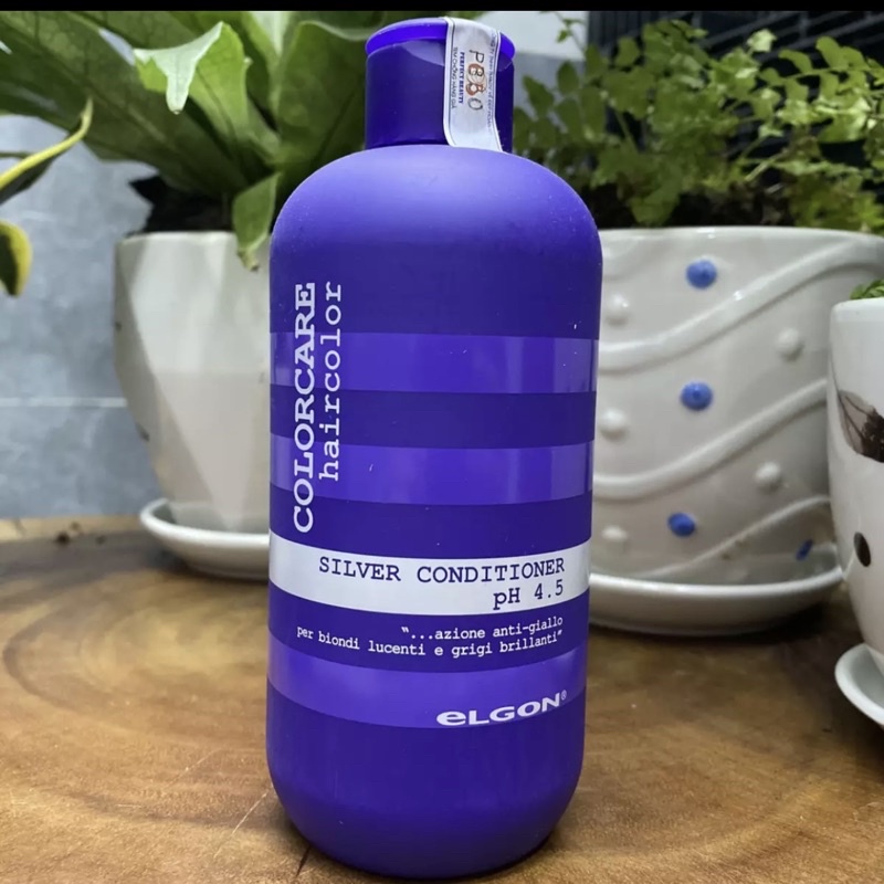 DẦU XẢ KHỬ ÁNH VÀNG CHO TÓC ELGON SILVER CONDITIONER 300ML