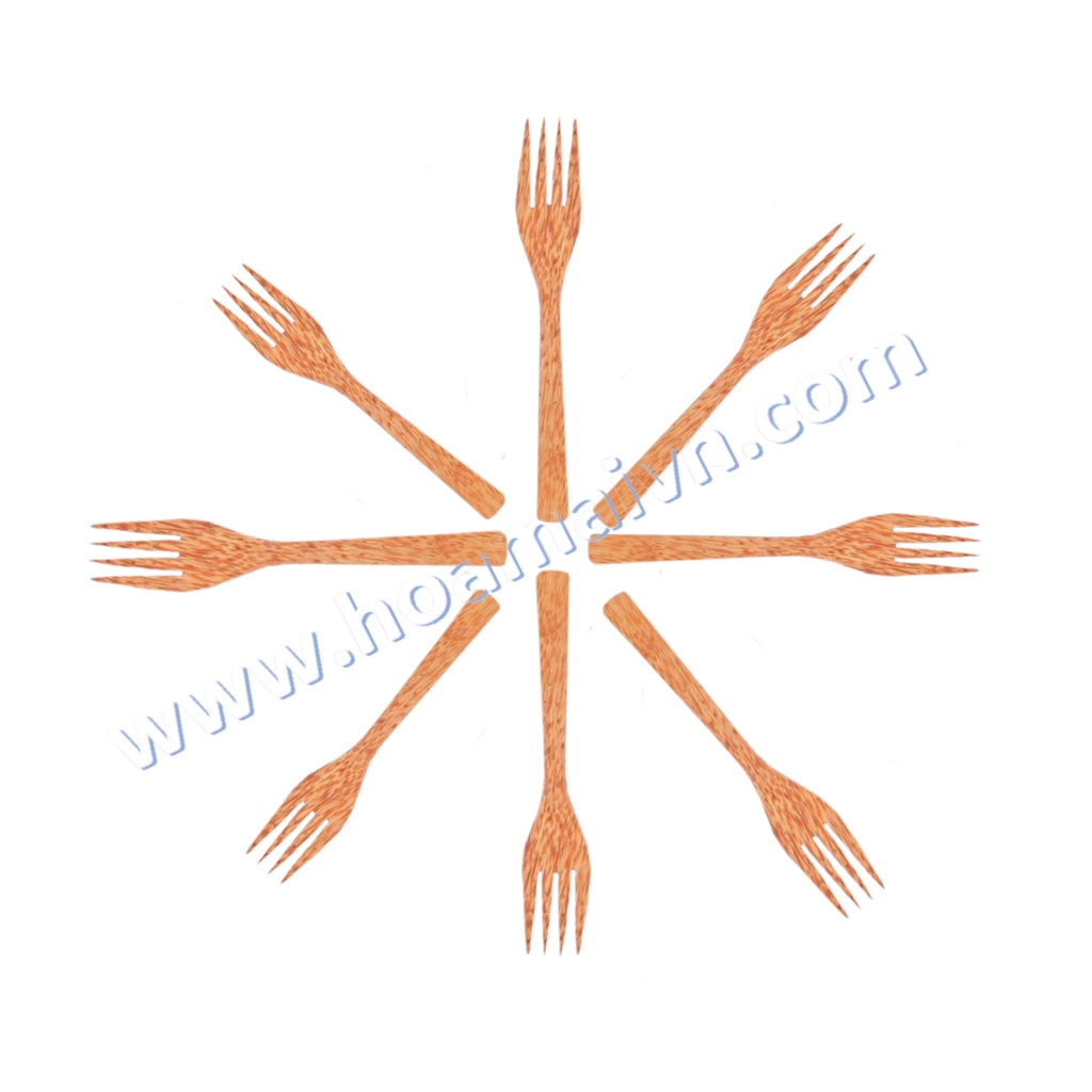 Nĩa gỗ dừa cao cấp Ohi@ma