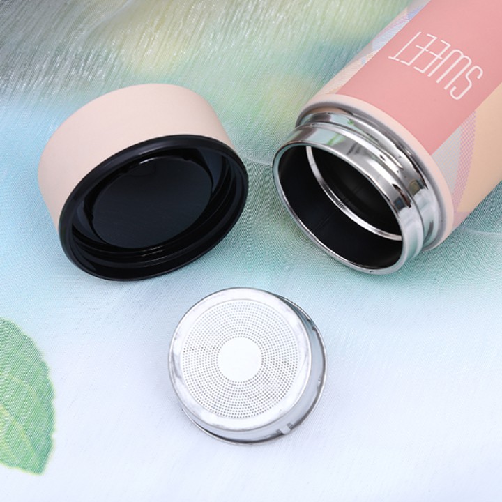 Bình giữ nhiệt dung tích 500 ml Bình đựng nước có nắp lọc giữ nóng lạnh thiết kế màu kẻ caro đẹp mắt | BigBuy360 - bigbuy360.vn