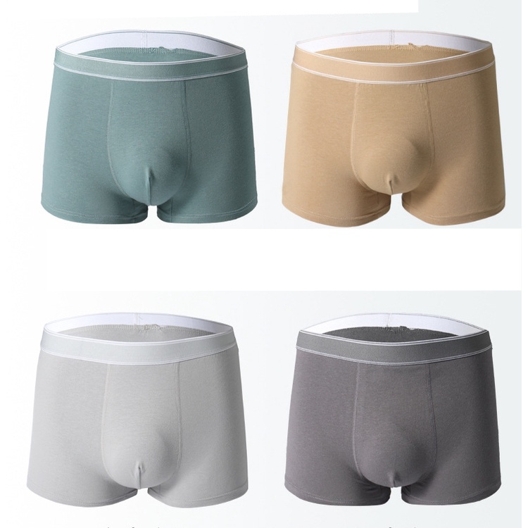 [90kg - 50kg] Quần Lót Nam Boxer Thun Munafie MC007# Đồ Lót Bốn Góc