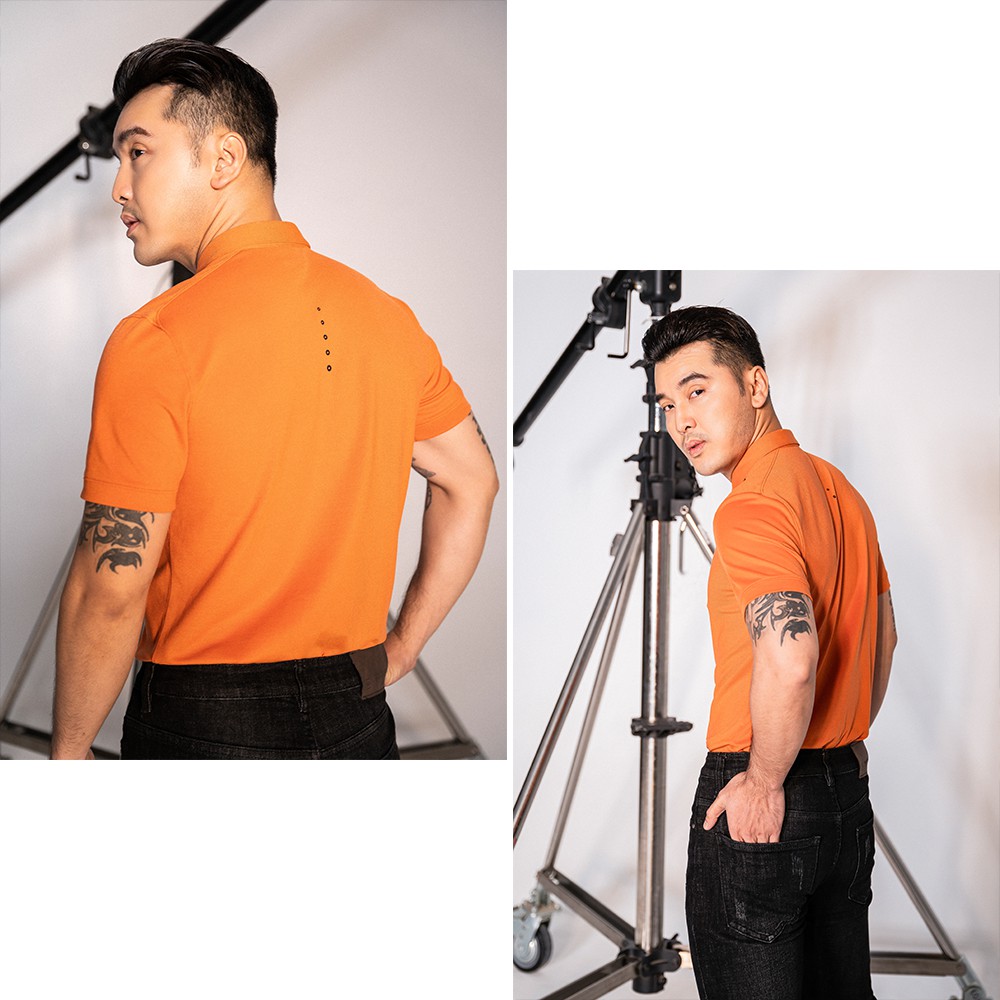 Áo polo nam Biluxury thun có cổ cotton kiểu dáng thể thao trẻ trung lịch lãm 5APCT006CAM | BigBuy360 - bigbuy360.vn