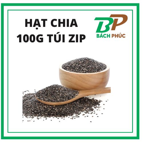 HẠT CHIA ÚC 100G - NGUYÊN LIỆU TRÀ BÍ ĐAO - KHO PHA CHẾ ĐÀ NẴNG
