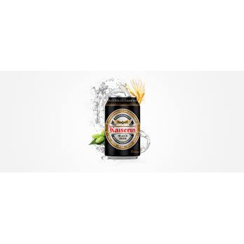 Bia Đen Đức Kaiserin Black thùng 24 lon, 5.3%, 330ml HSD;tháng 11năm 2022