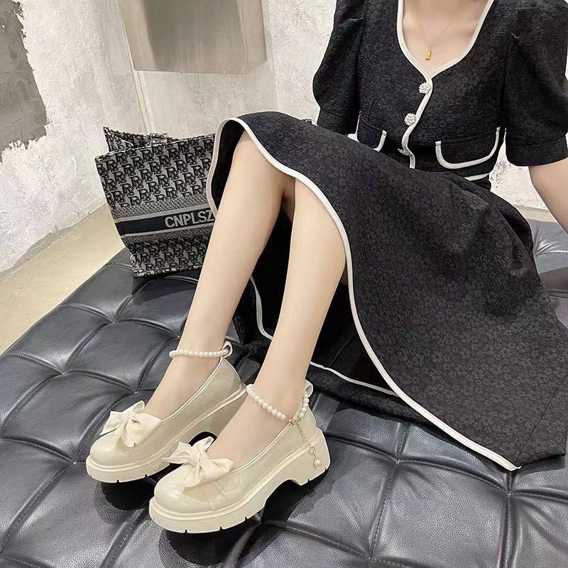 giày nơ tiểu thư sang chảnh N18