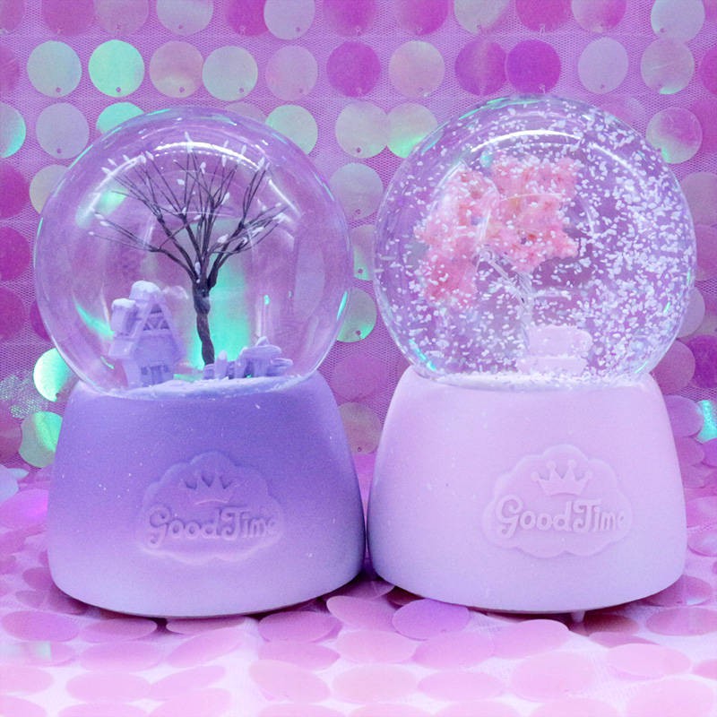 Hộp Nhạc Hình Quả Cầu Tuyết Xinh Xắn Dễ Thương | BigBuy360 - bigbuy360.vn