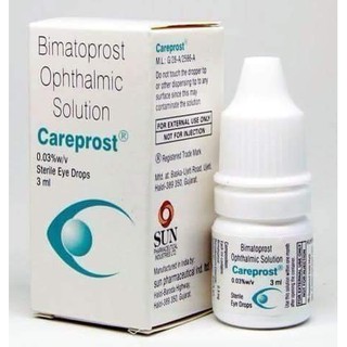 Set 2 Dưỡng mi careprost từ Ấn Độ hỗ trợ mi mọc dài và dày