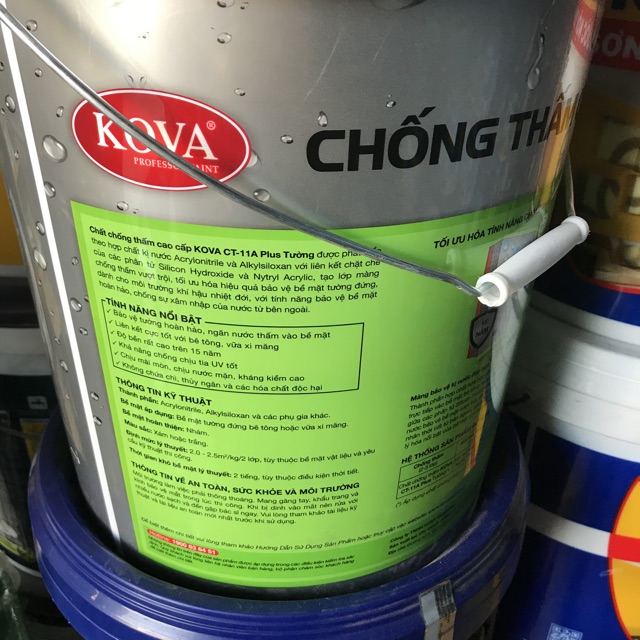 Chống thấm KOVA tường đứng - CT11A (thùng 22kg)