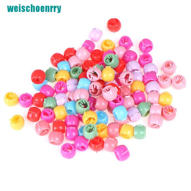 Rér●Set 100 Kẹp Tóc Mini Nhiều Màu Dễ Thương Cho Nữ