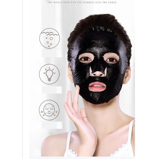 Mặt nạ ỐC SÊN ĐEN BISUTANG Snail Black Mask - Tinh chất ốc sên và than hoạt tính