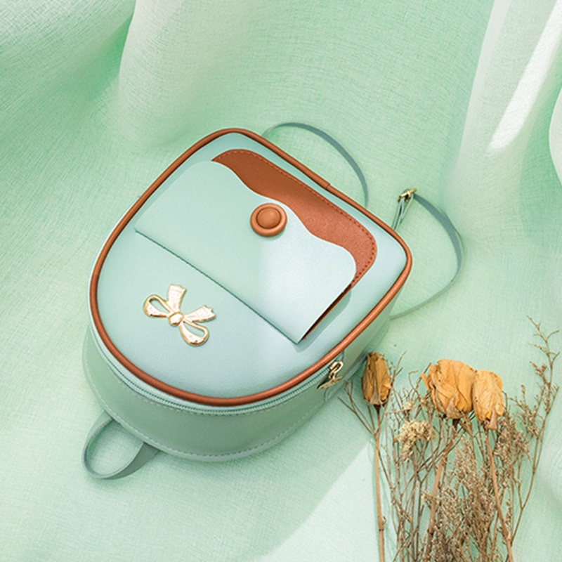 Ba Lô Da PU Nhỏ Xinh Đa Năng Cho Nữ