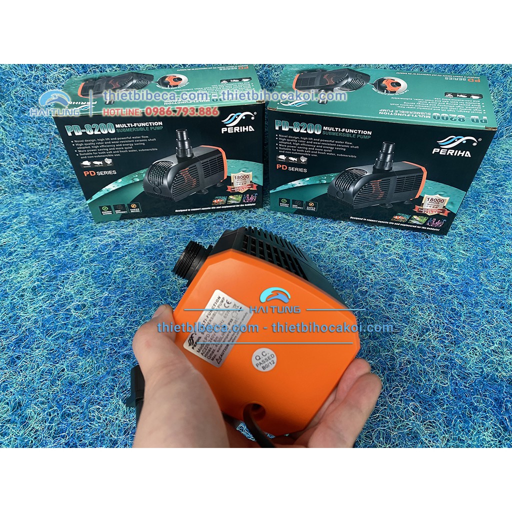 Bơm đẩy thế hệ mới Periha PD4200 PD 5200 PD6200 PD7200 PD8200. Máy bơm lọc nước cho hồ Koi, bể cá cảnh